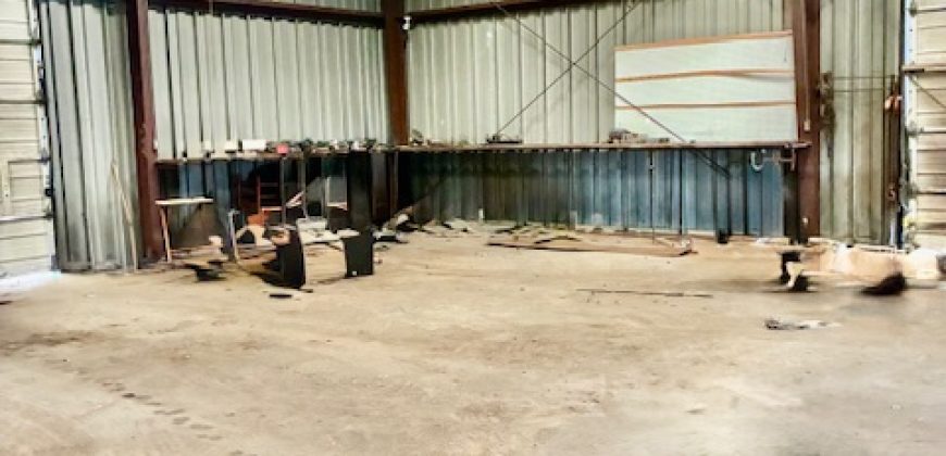 Business Opportunity with Large Shop and 1.4 Acres